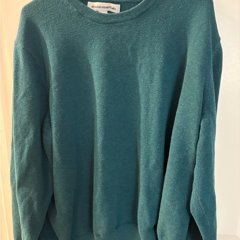 Amazon Essentials Turquoise Knit Pullover